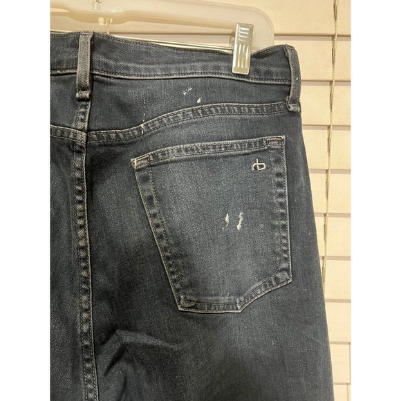 Rag & Bone  Fit 2 Paint Splatter Mens Jeans - Size 32x34 - Picture 5 of 5
